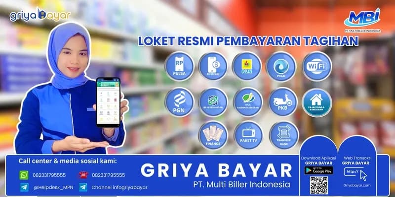 Produk PPOB dan Fee Admin Griya Bayar PPOB